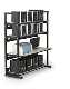 Find the heavy duty metal shelving online to save time!