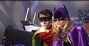 Robin and Batgirl working together